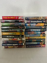 Disney VHS Tape Collection