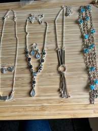 4 Costume Jewelry Sets Mostly Avon