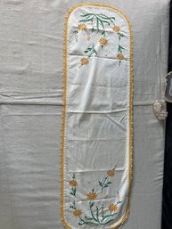 Vintage 32 Inch Table Runner MCM