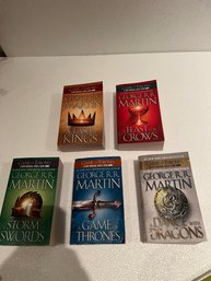 George R Martin, Game Of Thrones Series Books