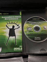 LucasArts Xbox Experience - Demo Disc Vol. 1 (Microsoft Xbox, 2003) - No Manual