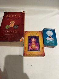 Tarot And Oracle Cards And Book