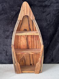 15 Wooden Canoe Shelf