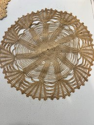 Fab Vintage 12' Handmade Doily