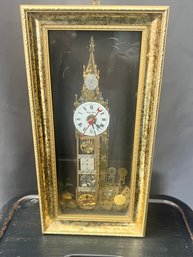 Vintage 5.5 X 11' Big Ben Mini Grandfather Clock