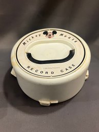 Vintage Disney 70s Mickey Mouse Case Record Holder W Records