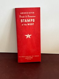 ASSOCIATED ROADS TO ROMANCE STAMPS OF THE WEST STAMPS BOOKLET 1939