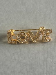 Eisenberg Love Brooch  Signed