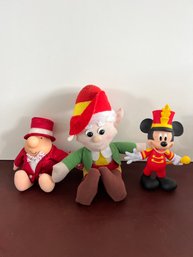 Vintage Character Dolls Keebler Mickey Mouse And Ziggy