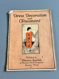 WIDAS Dress Decoration And Ornament: #417 1920's 1925 Original  VERY GOOD