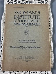 Women's Institute Of Domestic Arts Corsets And Fitting Patterns