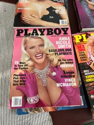Lot Of Vintage Playboy Magazines Pam Anderson Anna Nicole