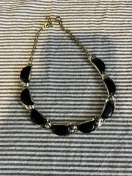 Chunky Black Necklace