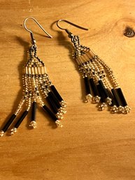 Beaded Hanging Earrings