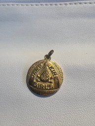 Vintage Campfire Girls Golden Jubilee 1910-1960 50 Years Of Service Charm
