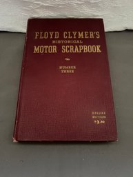Floyd Clymers Motor Scrapbook Number Three 1945 Ref Pikes Peak Cloth Hardcover