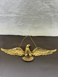 Vintage 16' Hanging Brass Eagle - In Box