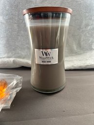 Wood Wick Candle And Airwicks