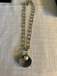 Coastal Grandma Style Shell Necklace