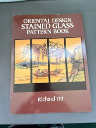 Vtg Stained Glass Pattern Book