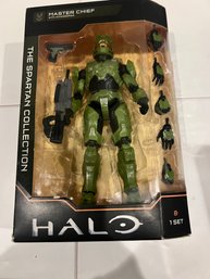 The Spartan Collection Master Chief Action Figure - Green Sealed