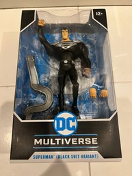 DC Multiverse Superman Black Suit Variant 7' Action Figure