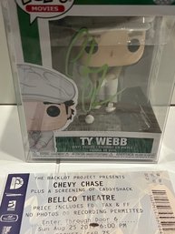 !!! Funko Pop! Caddyshack #720 Signed By Chevy Chase W/