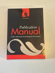 Publication Manual