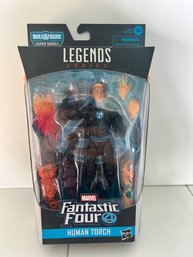 Marvel Legends Fantastic Four Figure Super Skrull Series Human Torch
