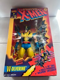 1993 Toy Biz Marvel Deluxe Edition 10' Wolverine Figure Sealed New