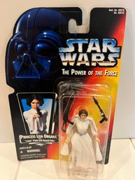 Star Wars Princess Leia Organa 3.75' Figure Power Of The Force 1995 Sealed