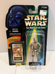 Star Wars C-3PO 3.75' Figure Power Of The Force 1998 Sealed