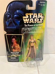Star Wars Princess Leia Organa 3.75' Figure Power Of The Force 1998 Sealed