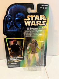 Star Wars Weequay Skiff Guard 3.75' Figure Power Of The Force 1998 Sealed