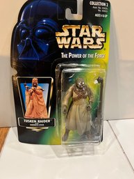 Star Wars Tusken Raider 3.75' Figure Power Of The Force 1998 Sealed