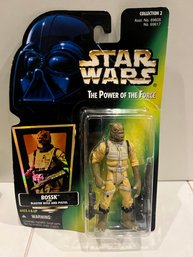 Star Wars Bossk 3.75' Figure Power Of The Force 1996 Sealed