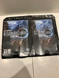 Rise Of Nations Rise Of Legends PC Game 4 Disc