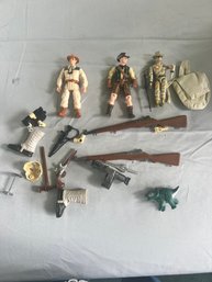 Vintage Jurassic Park Men With Guns