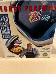 George Foreman Foreman In Grilling Colors Original New In Package
