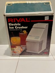 Vintage Electric Ice Crusher