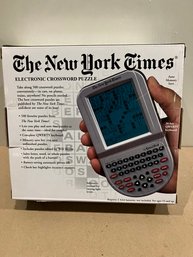 Excalibur New York Times Electronic Crossword Puzzle QWERTY Key NY10