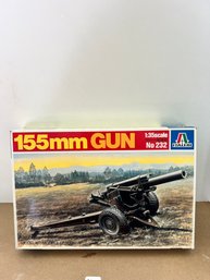 Italeri 232 155mm Gun 1:35 New Components Not Sealed In Original Box