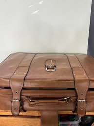 Vintage Large Passport Suitcase