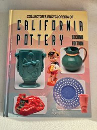 Collectors Encyclopedia Of California Pottery  2nd Edition Hard Cover Book