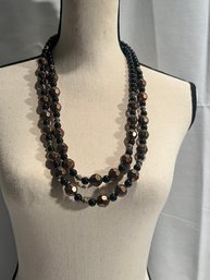 Double Strand Chicos Necklace New $54 Earth Tones