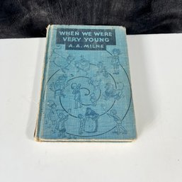 Wow!!! Rare Antique When We Were Young By AA Milne