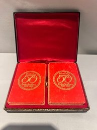 Delta Airlines Playing Cards 50th Anniversary 1979 Double Pack