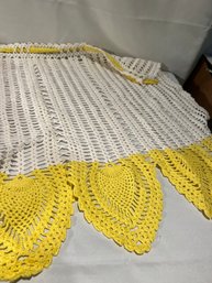 Crochet Skirt Window Cover Curtain