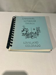 Vtg Loveland Co Immanuel Lutheran Cookbook