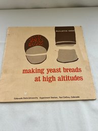 Baking At High Altitudes Fort Collins Cookbook